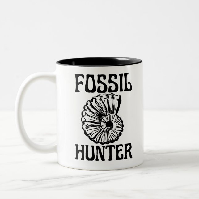 Fossil Hunter Zweifarbige Tasse (Links)