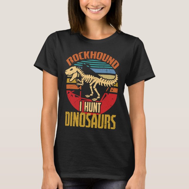 Fossil Hunting Dinosaurs Archeology Archeologists T-Shirt (Vorderseite)