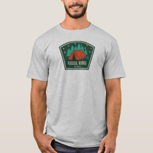 Fossil Ridge Wilderness Colorado Camping T-Shirt