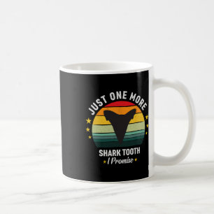 Fossil Zähne nur noch ein Hai Zahn I Versprechen F Kaffeetasse