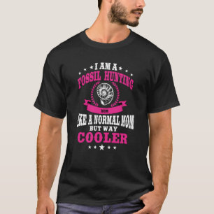 Fossile Jagd Mama Outfit Fossil Jäger Frauen T-Shirt