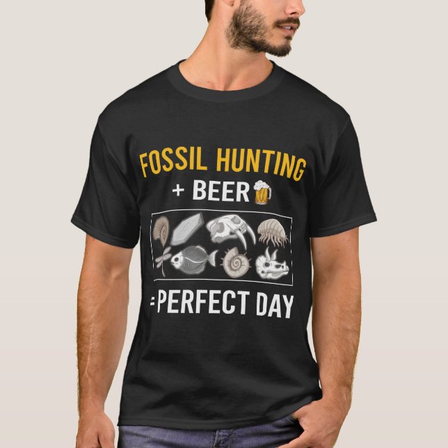 Fossile Jagdfossilien Paläontologie Paläontologe T-Shirt (Vorderseite)