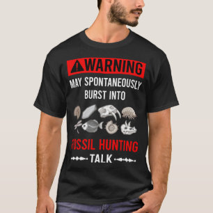 Fossile Jagdfossilien Paläontologie Paläontologe T-Shirt