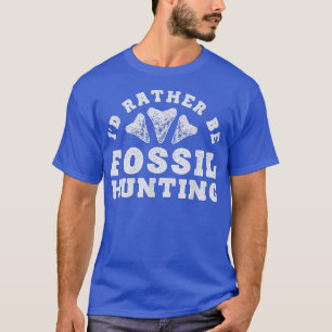 Fossile Zähne, statt Fossil Jagd Hai zu sein T-Shirt