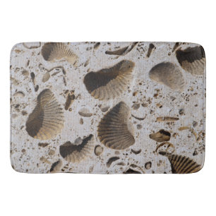 Fossilien Badematte