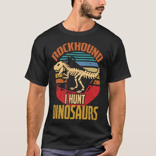 Fossilienjagd Dinosaurier Archäologie Archäologen T-Shirt (Vorderseite)