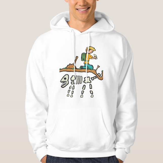 Fossilienjagd Hoodie (Vorderseite)