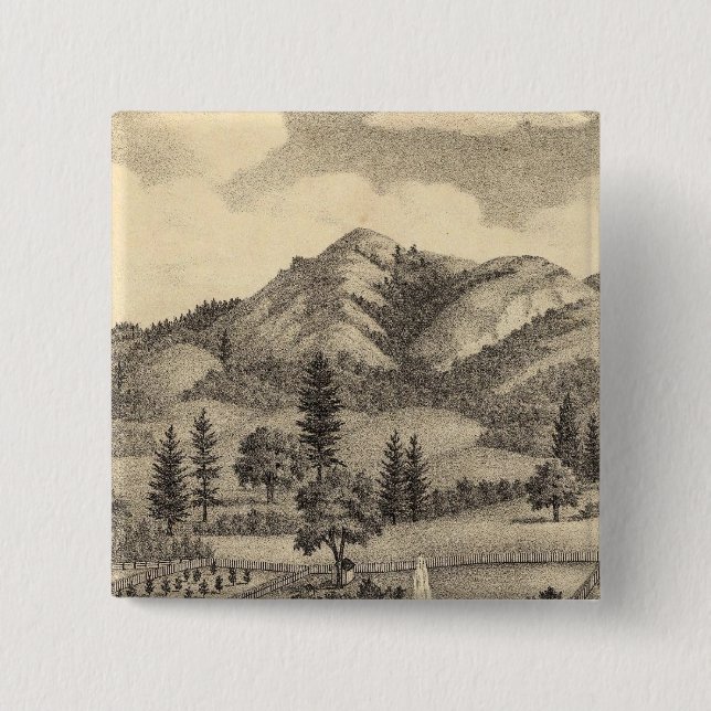 Fossville Res of Clark Foss, Knights Valley Button (Vorderseite)