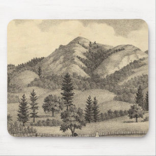 Fossville Res of Clark Foss, Knights Valley Mousepad