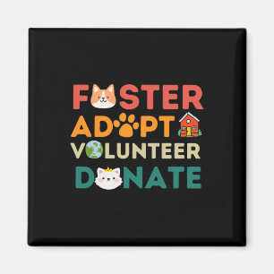 Foster Adoptiere Freiwillige Spender Tierrettungsh Magnet