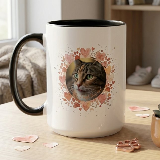 Foster Fail Celebration Pet Adoption Keepsake Tasse (Foster failure celebration pet adoption mug)