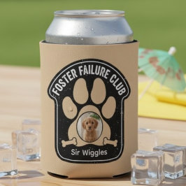 Foster Failure Club Herzliches Pfoten Grafik Dosenkühler