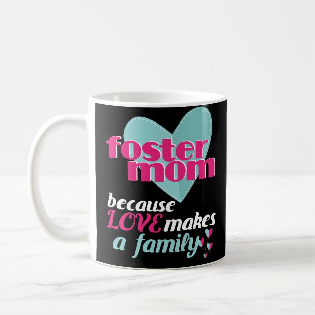 Foster Mom Parent Coffee Mug Mothers Day Gift Kaffeetasse (Links)