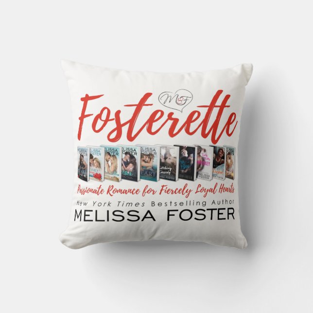 Fosterette Throw Cushion Kissen (Vorderseite)