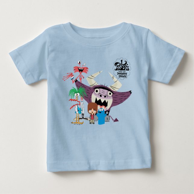 Foster's Zuhause für Imaginäre Freunde | Begrüßung Baby T-shirt (Vorderseite)