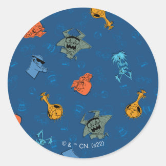 Foster's Zuhause für Imaginäre Freunde | Fun Muste Runder Aufkleber