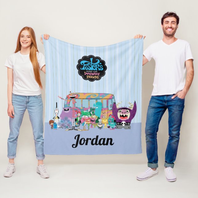 Foster's Zuhause für Imaginäre Freunde | Schulbus Fleecedecke (Beispiel)