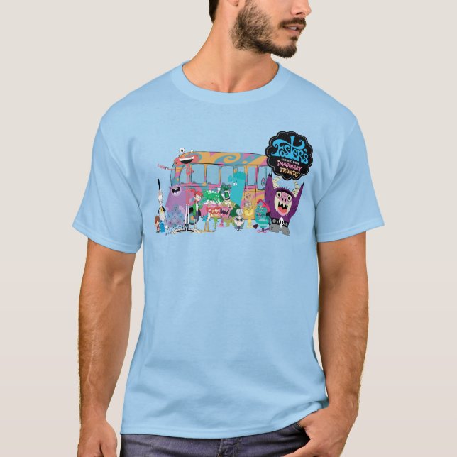 Foster's Zuhause für Imaginäre Freunde | Schulbus T-Shirt (Vorderseite)