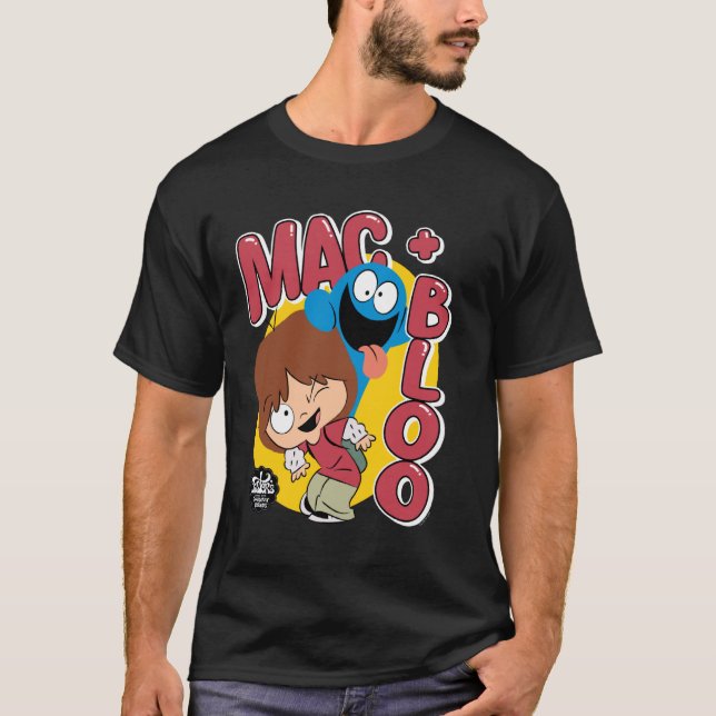 Foster's Zuhause für Imaginary Friends Mac und Blo T-Shirt (Vorderseite)