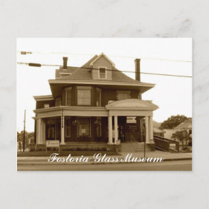 Fostoria Glass Museum Postkarte