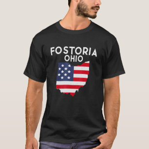 Fostoria Ohio USA Staat America Travel Ohioan T-Shirt