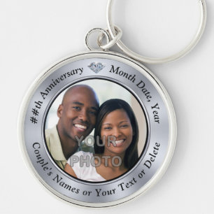 FOTO 10 Jahre Jubiläum Ideen für Husband Schlüsselanhänger