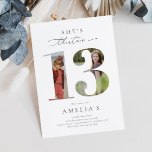 Foto 13. Geburtstagsfeier Einladung