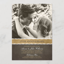 Foto 15. Hochzeitstag Ihr Foto hier Einladung