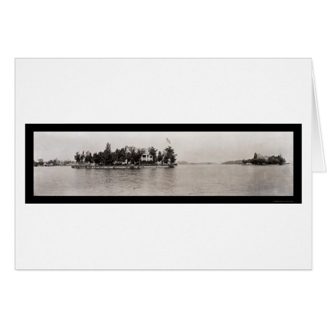 Foto 1909 tausend Insel-, New York (Vorderseite (Horizontal))