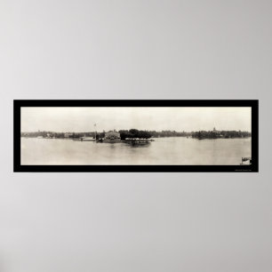 Foto 1909 tausend Insel-, New York Poster