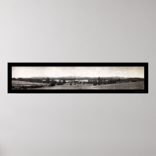 Foto 1910 des Kezar See-, Maine Poster