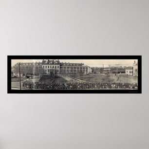 Foto 1919 Armee-Krankenhaus-Doktor-TX Poster