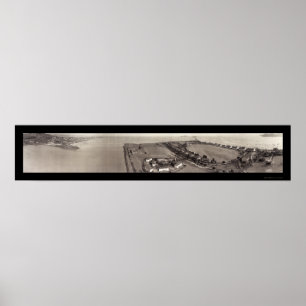 Foto 1936 Fort-Amador Panama Poster