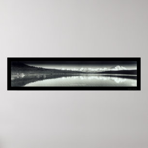 Foto 1958 Mt McKinley Alaska Poster