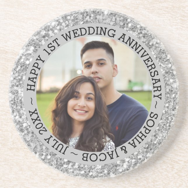 Foto 1 Jahr Getränkeuntersetzer (Vorne)