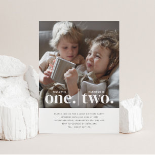 Foto 1. und 2. Gemeinsame Einladung zum Geburtstag