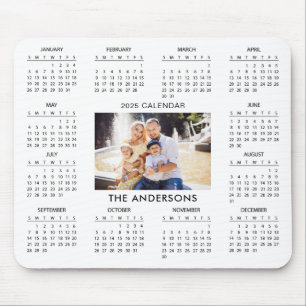 Foto 2025-Kalender hinzufügen   Mousepad