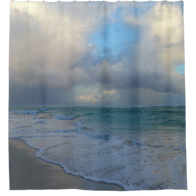 Foto 21 Ocean Beach Duschvorhang (Vorderseite)