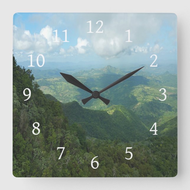 Foto 26 quadratische wanduhr (Vorderseite)