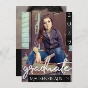 FOTO 2   Chic Script Simple Keepake Einladung