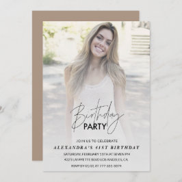 Foto 41. Geburtstagsfeier Einladung