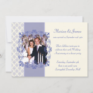 Foto 50. Hochzeitstag Party Einladung