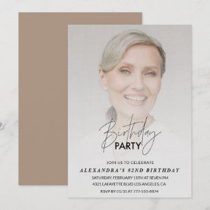 Foto 82. Geburtstagseinladung Geburtstagsfeier Einladung