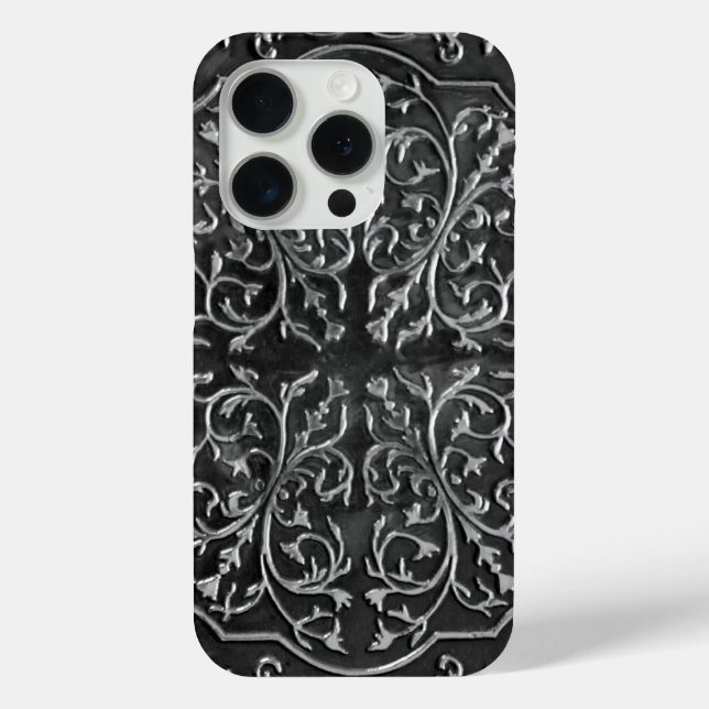 Foto-Abbildung für Kupfermetalarbeit Scroll Design Case-Mate iPhone Hülle (Rückseite)