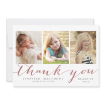 Foto-Abschluss des Rosen-Goldskript-3 danken Ihnen