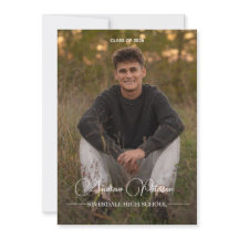 Foto-Abschluss-Einladung, Abschlussjahrgang 2026