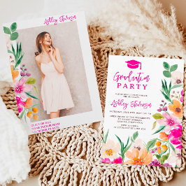 Foto-Abschluss für -Blume Einladung