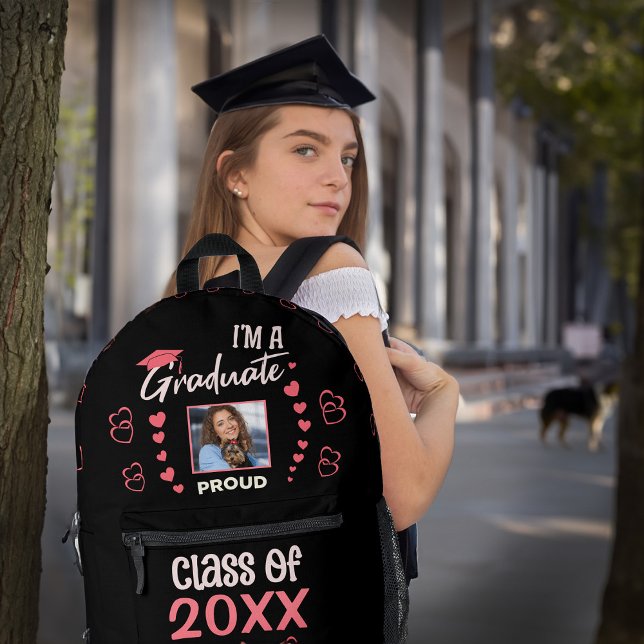 Foto-Abschluss für Hochschulabsolventen personalis Bedruckter Rucksack (Von Creator hochgeladen)