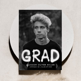 Foto-Abschluss für weißes Spray Paint Ankündigung