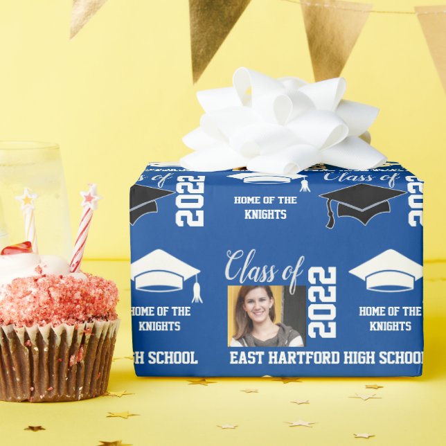 Foto Abschluss-Geschenkwrap Geschenkpapier (Geburtstagsparty)